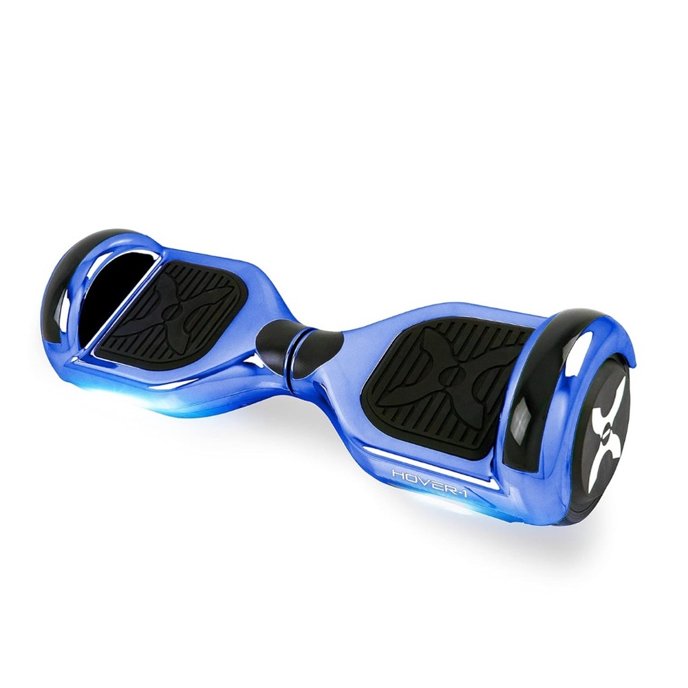 Blue Self-Balancing Scooter